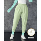 شلوار مام لنین تنخور عالی دمپا طرحدار قد ۹۵ فری سایز ۳۶ تا ۴۲ تن شیک