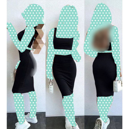 نیمتنه کراپ دامن فانریپ درجه یک فری سایز ۳۶ تا ۴۲ تن شیک