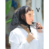 مینی اسکارف طرحدار قواره ۷۰×۷۰ تن شیک