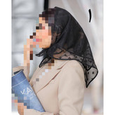 مینی اسکارف طرحدار قواره ۷۰×۷۰ تن شیک