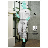 ست تیشرت شلوار آدیداس گلدوزی شده فری سایز ۳۸ تا ۴۴ تن شیک