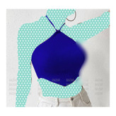 کراپ نیمتنه لوزی بندی پشت گردنی فانریپ کبریتی فری سایز 36 تا 42 تن شیک