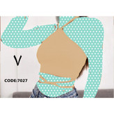 تاپ کراپ نیمتنه بندی پشت گردنی فانریپ پنبه عالی فری سایز ۳۶ تا ۴۲ تن شیک