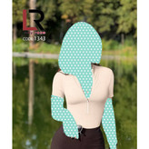 بادی ساده زیپدار کبریتی سوپر پنبه فری سایز36 تا 42 تن شیک