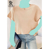 تیشرت تونیک بلوز شومیز پشت هفتی مراکشی بیسکوییتی فری سایز ۳۸ تا ۴۴ تن شیک