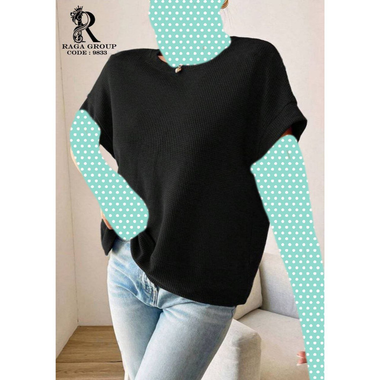 تیشرت تونیک بلوز شومیز پشت هفتی مراکشی بیسکوییتی فری سایز ۳۸ تا ۴۴ تن شیک