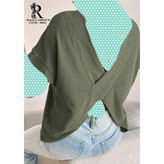 تیشرت تونیک بلوز شومیز پشت هفتی مراکشی بیسکوییتی فری سایز ۳۸ تا ۴۴ تن شیک