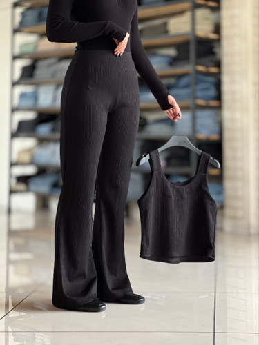 تاپ کراپ نیمتنه لمه مشکی قد ۵۰ فری سایز ۳۶ تا ۴۴ تن شیک