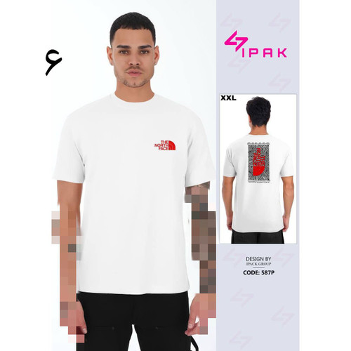 تیشرت تک زنانه و مردانه پنبه سنگین ایکس لارج تن شیک