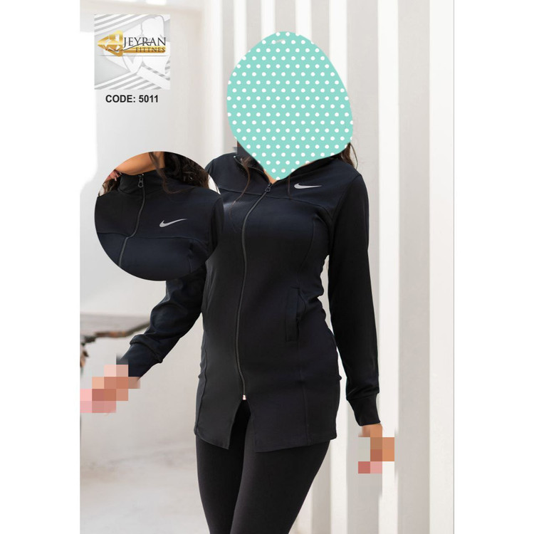 مانتو تک ورزشی غواصی لطیف مناسب تابستان فری سایز 36 تا 42 تن شیک