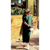 کد 220070 مانتو پیراهن بلند ساحلی کفتان یقه کوبایی قد ۱۳۰ جنس مافیس خنک مناسب فصل دور سینه ۱۳۴ تن شیک