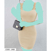 تونیک پیراهن سرشانه گیپور فانریپ کبریتی نواردوزی فری سایز 36 تا 44 تن شیک