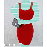 تونیک پیراهن سرشانه گیپور فانریپ کبریتی نواردوزی فری سایز 36 تا 44 تن شیک