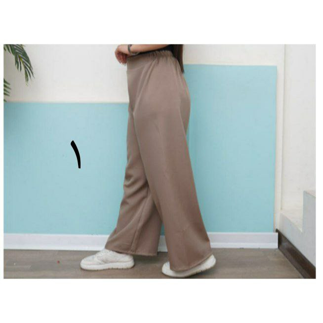 شلوار بگ دمپا گشاد مازراتی ساده قد ۱۱۰ فری سایز ۳۸ تا ۴۴ تن شیک