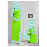 تونیک پیراهن پشت بندی چاکدار فانریپ فری سایز 36 تا 42 تن شیک