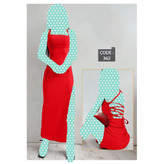 تونیک پیراهن پشت بندی چاکدار فانریپ فری سایز 36 تا 42 تن شیک