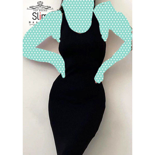 تونیک پیراهن بلند پشت زنجیری فانریپ قد 120 فری سایز 38 تا 42 تن شیک