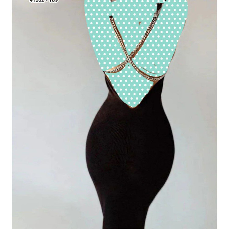 تونیک پیراهن بلند پشت زنجیری فانریپ قد 120 فری سایز 38 تا 42 تن شیک