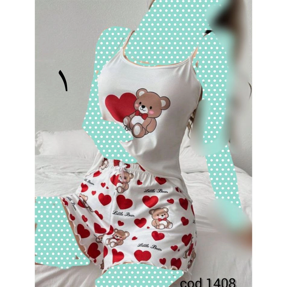 ست کراپ تاپ نیمتنه شلوارک طرحدار فیلامنت نانو فری سایز ۳۸ تا ۴۲ تن شیک