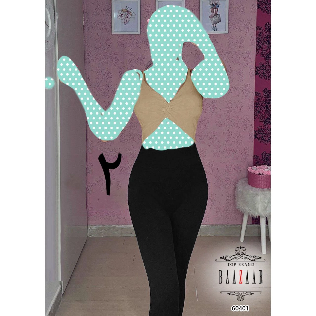 کراپ نیمتنه گره ای فانریپ کبریتی فری سایز ۳۸ تا ۴۲ تن شیک