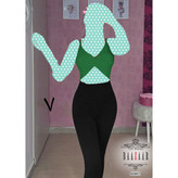 کراپ نیمتنه گره ای فانریپ کبریتی فری سایز ۳۸ تا ۴۲ تن شیک