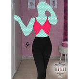 کراپ نیمتنه گره ای فانریپ کبریتی فری سایز ۳۸ تا ۴۲ تن شیک