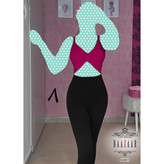 کراپ نیمتنه گره ای فانریپ کبریتی فری سایز ۳۸ تا ۴۲ تن شیک