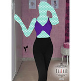 کراپ نیمتنه گره ای فانریپ کبریتی فری سایز ۳۸ تا ۴۲ تن شیک