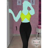 کراپ نیمتنه گره ای فانریپ کبریتی فری سایز ۳۸ تا ۴۲ تن شیک