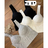 کراپ نیمتنه کاپدار فری سایز 36 تا 42 تن شیک