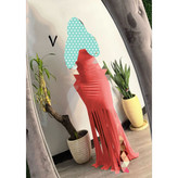 پیراهن ماکسی بلند ریش ریش سوپر فیلامنت فری سایز ۳۸ تا ۴۲ تن شیک