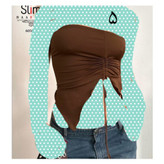 60501 نیمتنه کراپ دکلته گتردار سوپر فیلامنت فری سایز ۳۶ تا ۴۲ تن شیک