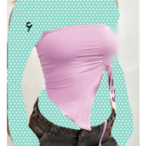 60501 نیمتنه کراپ دکلته گتردار سوپر فیلامنت فری سایز ۳۶ تا ۴۲ تن شیک