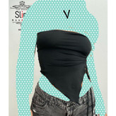 60501 نیمتنه کراپ دکلته گتردار سوپر فیلامنت فری سایز ۳۶ تا ۴۲ تن شیک