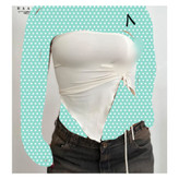 60501 نیمتنه کراپ دکلته گتردار سوپر فیلامنت فری سایز ۳۶ تا ۴۲ تن شیک