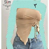 60501 نیمتنه کراپ دکلته گتردار سوپر فیلامنت فری سایز ۳۶ تا ۴۲ تن شیک