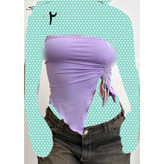 60501 نیمتنه کراپ دکلته گتردار سوپر فیلامنت فری سایز ۳۶ تا ۴۲ تن شیک