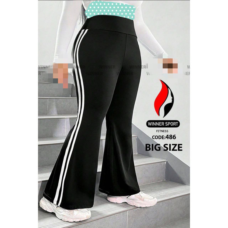 شلوار بوتکات دمپا گشاد فلامنت بیگ سایز بزرگ فری سایز ۴۴ تا ۵۲ تن شیک