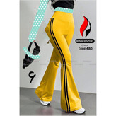 شلوار بوتکات دمپا گشاد فلامنت گِرَم بالا فری سایز ۳۶ تا ۴۲ تن شیک