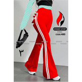 شلوار بوتکات دمپا گشاد فلامنت گِرَم بالا فری سایز ۳۶ تا ۴۲ تن شیک