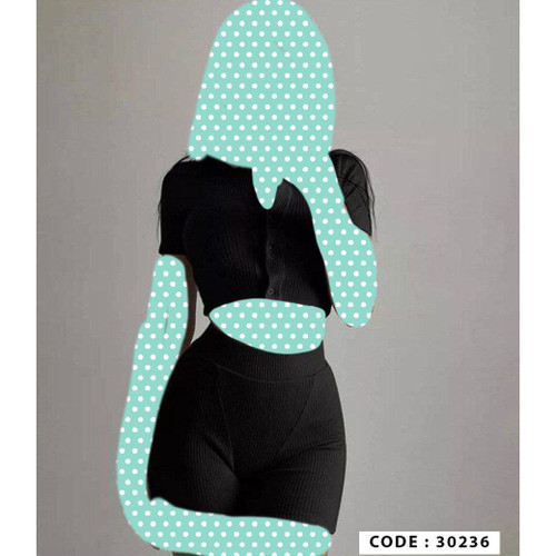 نیمتنه کراپ شورتک کبریتی نواردوزی فری سایز ۳۶ تا ۴۲ تن شیک