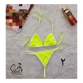 ست دو تیکه گره ای سولار استخر جکوزی پارچه مایویی فری سایز ۳۶ تا ۴۲ تن شیک