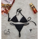 ست دو تیکه گره ای سولار استخر جکوزی پارچه مایویی فری سایز ۳۶ تا ۴۲ تن شیک