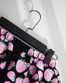 ست تیشرت شلوارک توت فرنگی پنبه درجه یک چاپی فری سایز ۳۶ تا ۵۵ تن شیک