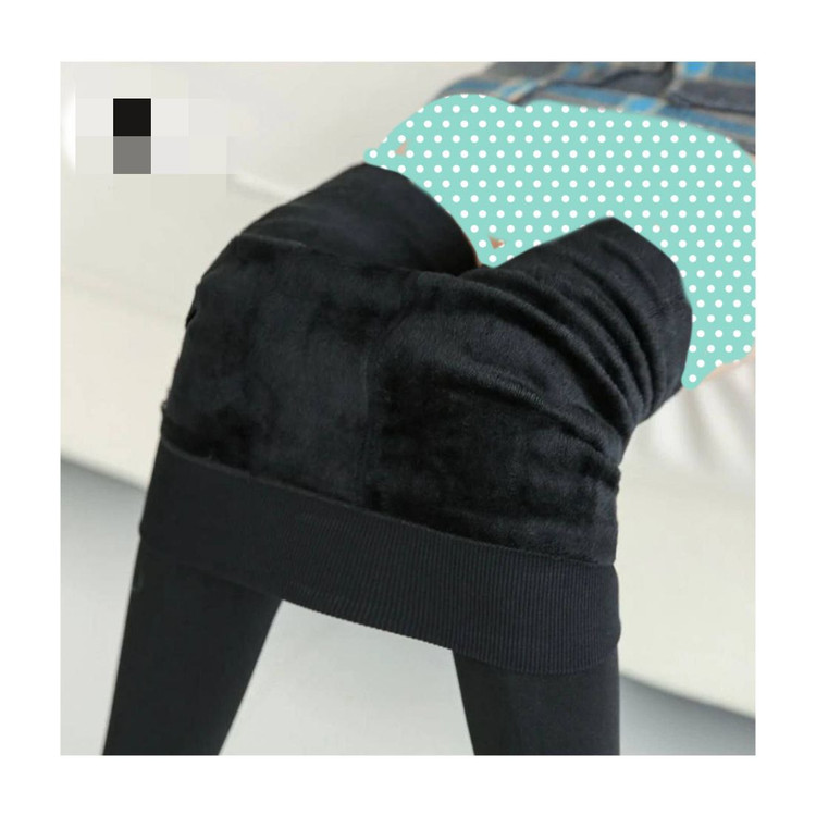 30207 ساق شلواری لگ ساپورتی ۳ کاره ۴ فاق داخل خز شَنِل بدون ریزش قواره دار فری ۳۶ تا ۴۸ تن شیک