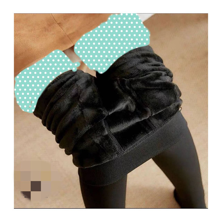 30207 ساق شلواری لگ ساپورتی ۳ کاره ۴ فاق داخل خز شَنِل بدون ریزش قواره دار فری ۳۶ تا ۴۸ تن شیک