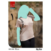 25596 تیشرت تک ورزشی آیس کش عالی فری سایز بیگ سایزبزرگ ۴۴ تا ۴۸ تن شیک