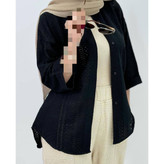 02198 شومیز مانتویی مانتو شومیزی مراکشی فری سایز ۳۶ تا ۴۴ تن شیک