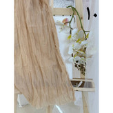 50123 شال چروک دور ریش نخ حریر قواره ۲۰۰ × ۶۵ تن شیک