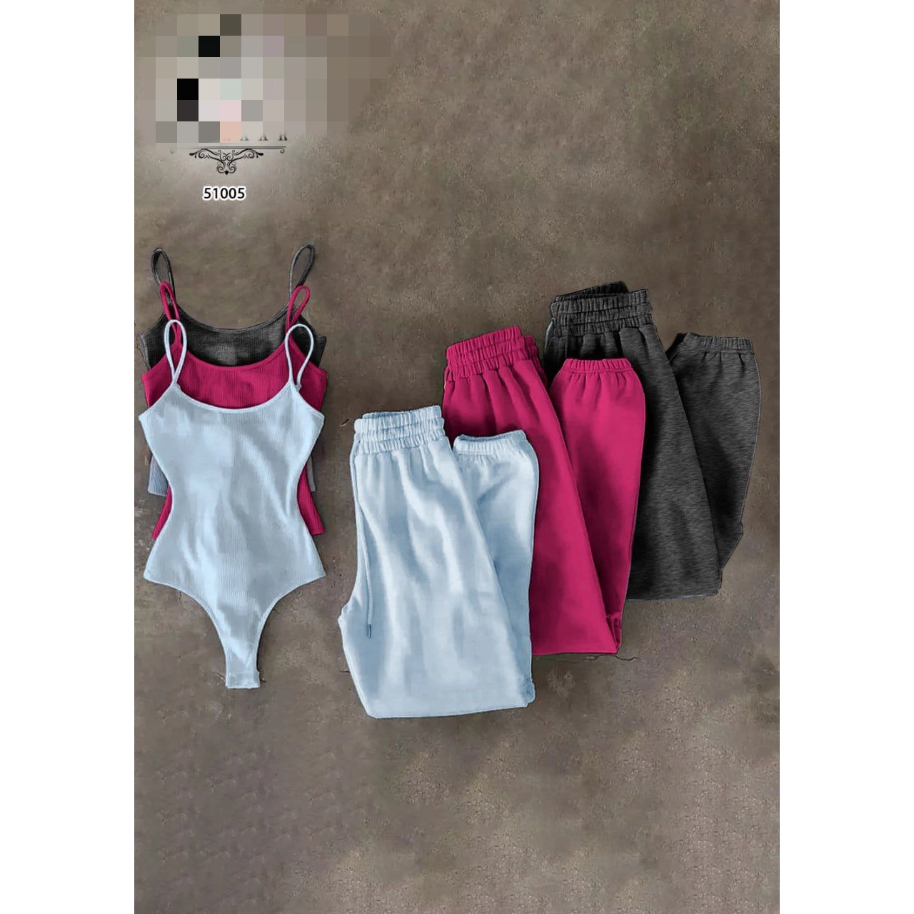 51005 ست بادی فانریپ و جاگر دورس داخل کرکی فری سایز ۳۸ تا ۴۲ تن شیک